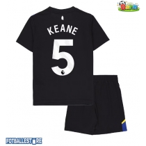 Everton Michael Keane #5 Tredjedraktsett Barn 2025-26 Kortermet (+ Korte bukser)